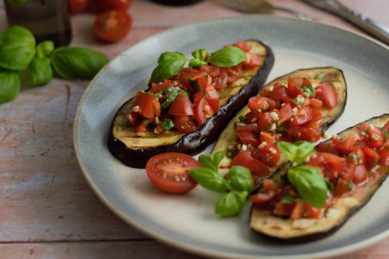 low carb bruschetta