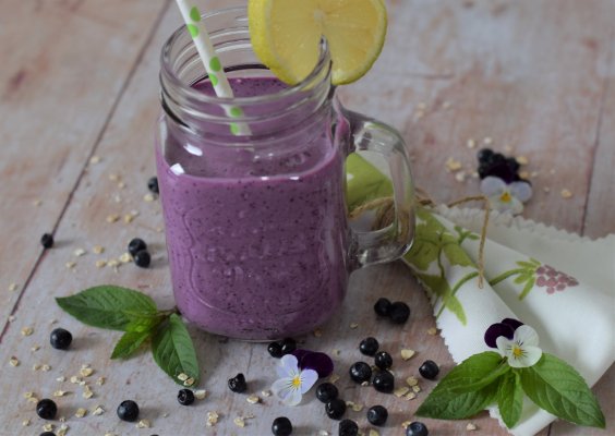 Blaubeer- (Frühstücks) Smoothie - Natur PurPur