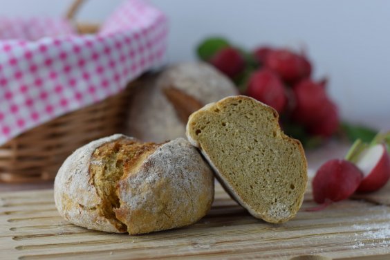 veganes Kartoffelbrot